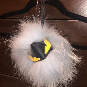 On hold — Fendi monster bag charm key chain